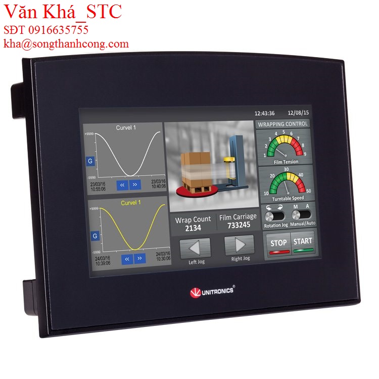 PLC+HMI + I/O trong một SM35-J-TA22,Samba™ Series Unitronic Vietnam ...